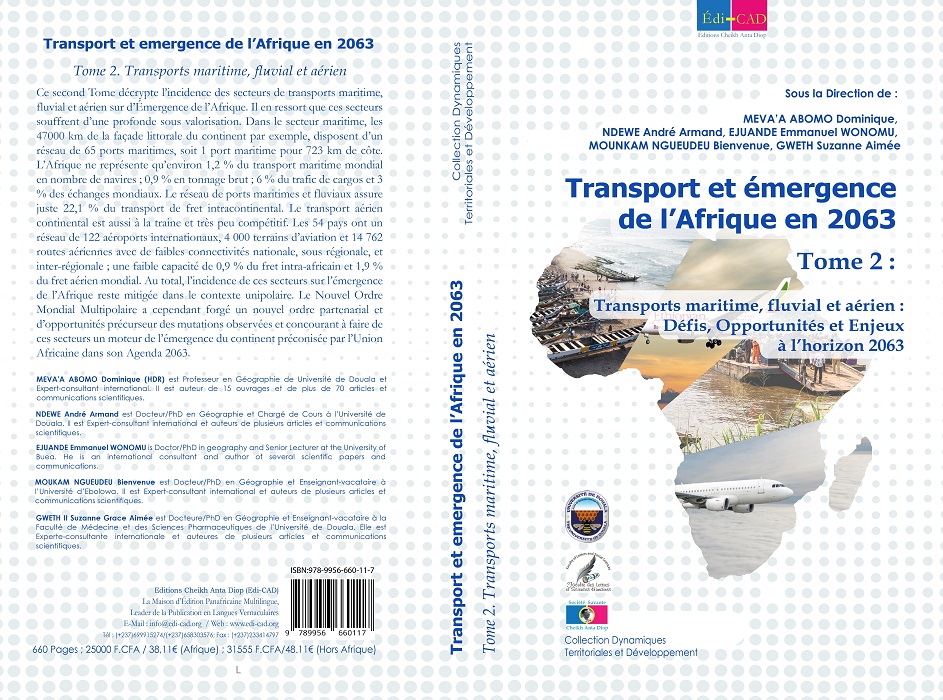 Transport et émergence de l’Afrique en 2063. Tome 2 : Transports maritime, fluvial et aérien